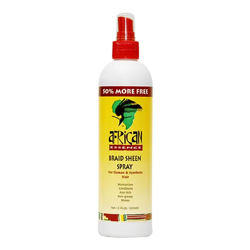 African Essence Braid Sheen Spray (12 oz)