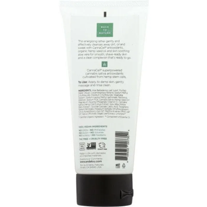 Andalou Naturals - MEN Refreshing Face Wash, 6fl oz