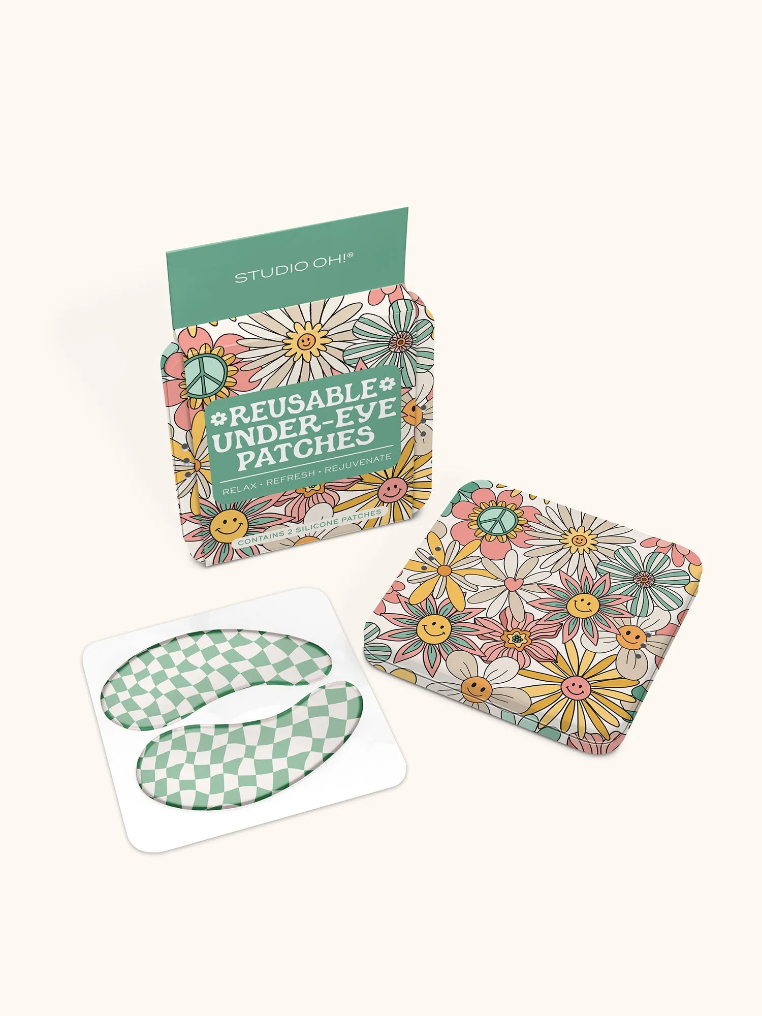 Beamin' Blooms Reusable Under-Eye Patches