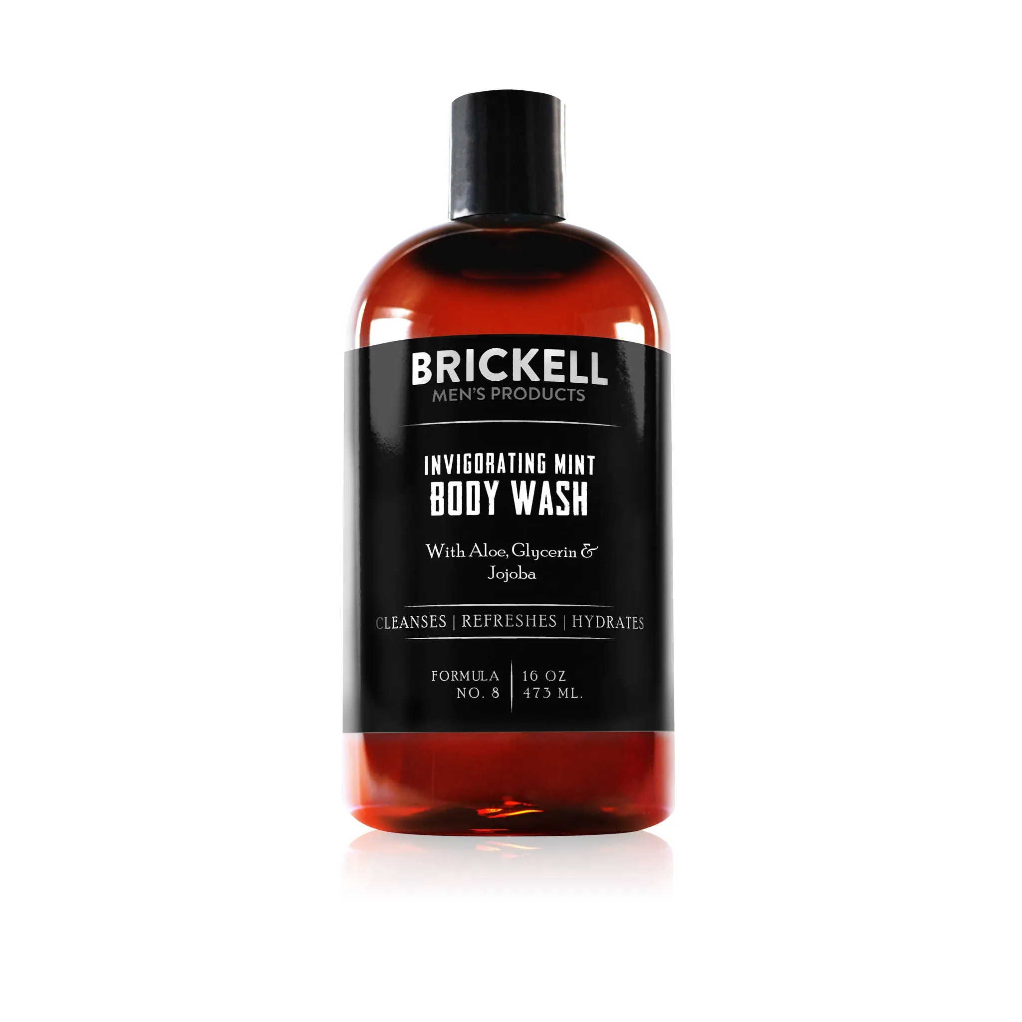 Brickell Invigorating Mint Body Wash (473ml)