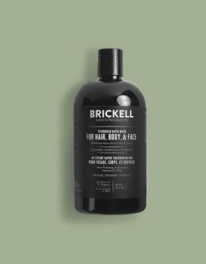 Brickell Men's Products - Rapid Wash Evergreen, 473ml