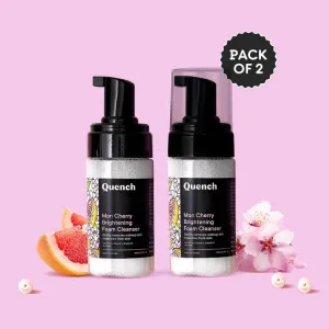 Brightening Foam Cleanser with Cherry Blossom Radiance (Pack of 2)