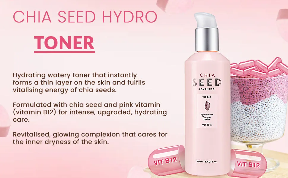 Chia B12 Hydro Toner 160ml