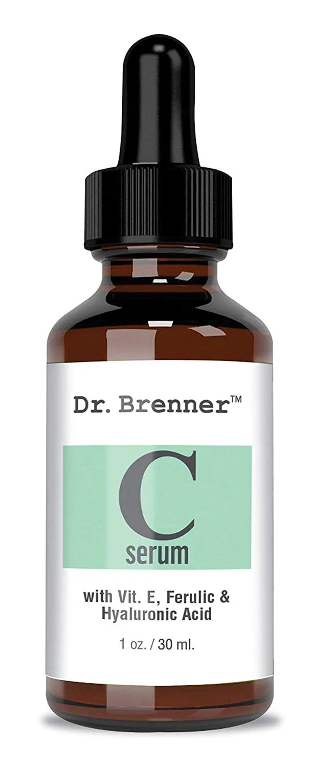 Dr. Brenner Vitamin C Serum with Ferulic Acid, Vitamin E and Hyaluronic Acid 1oz.