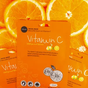 Essence Facial Sheet Mask Moisturizing Skin Care - Vitamin C (24 units)