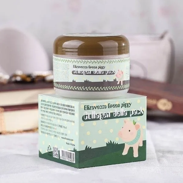 Green piggy collagen jella pack