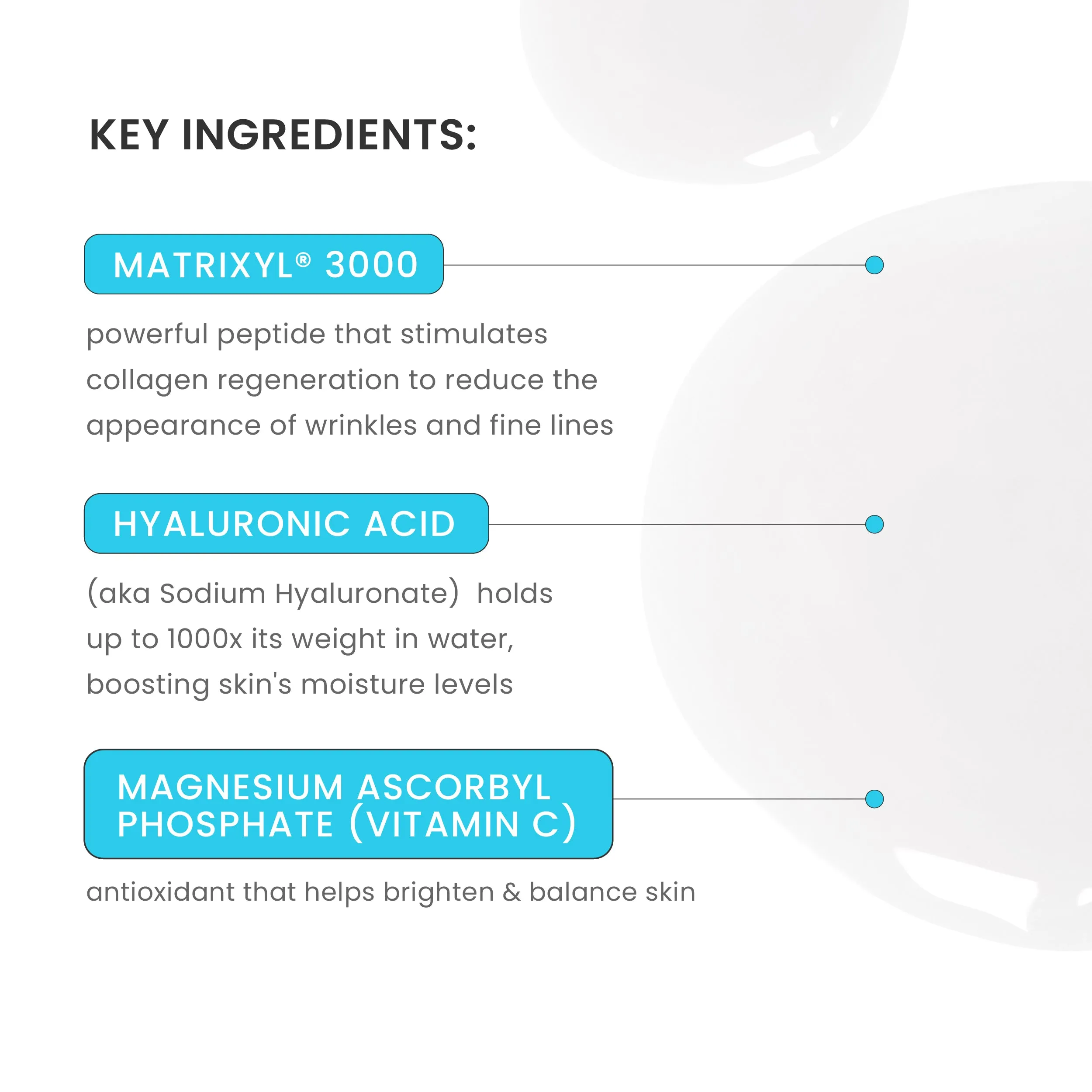 Hyaluronic Acid   Vitamin C Serum | Pouches