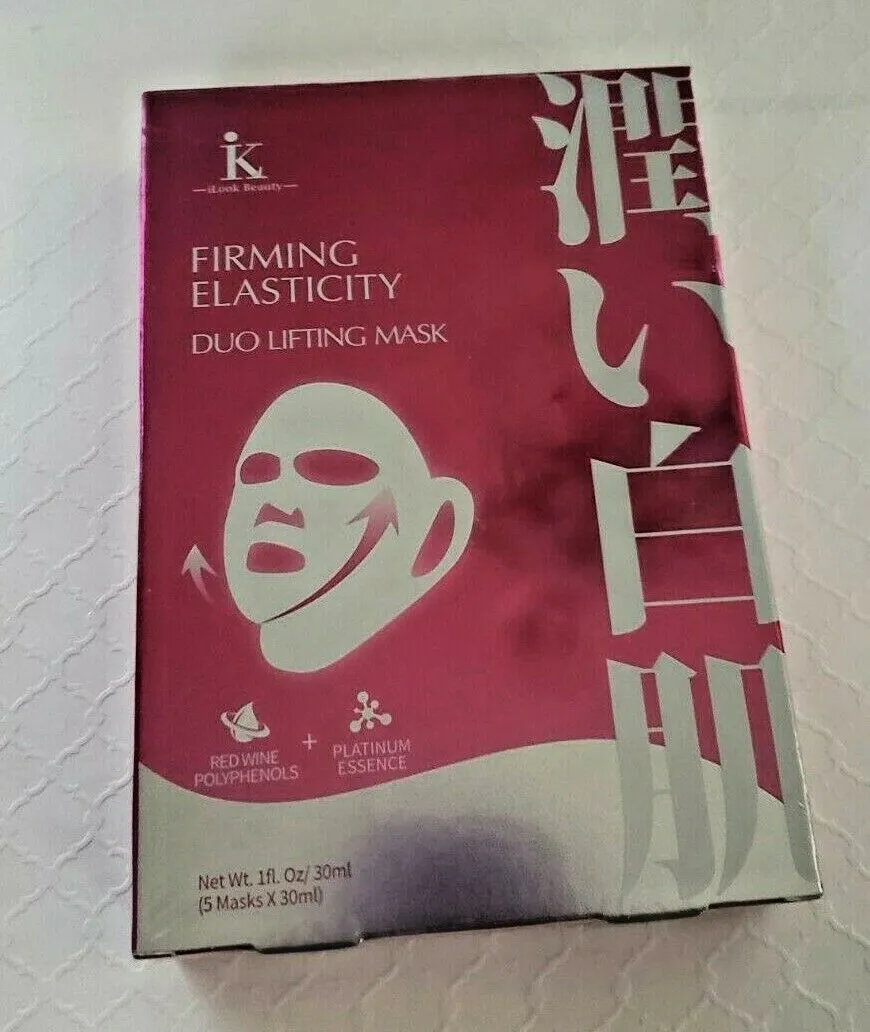 iLook Beauty DUO Lifting Masks: Moisturizing, Firming Elasticity or Brightening