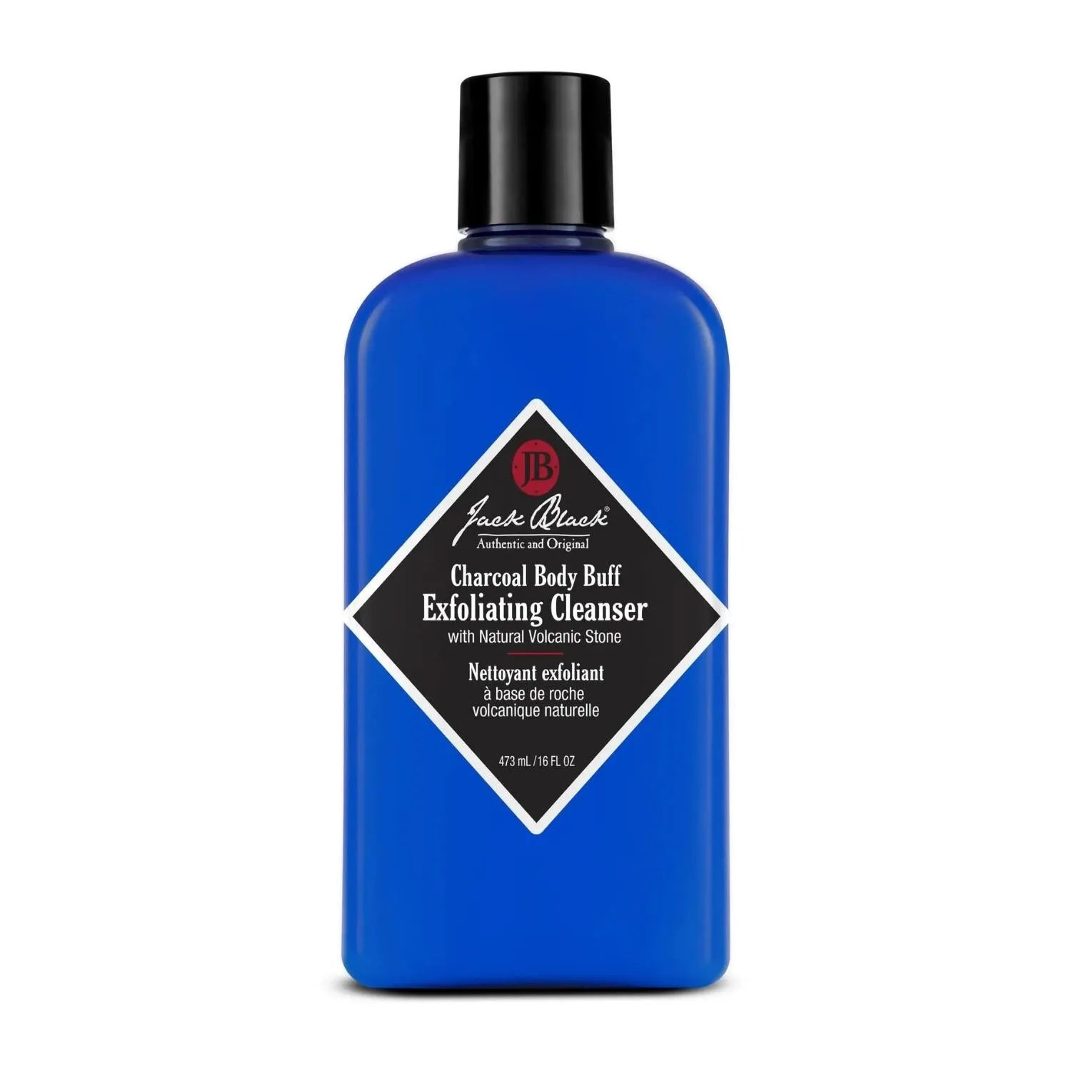 Jack Black Charcoal Body Buff Exfoliating Cleanser (Size Options)