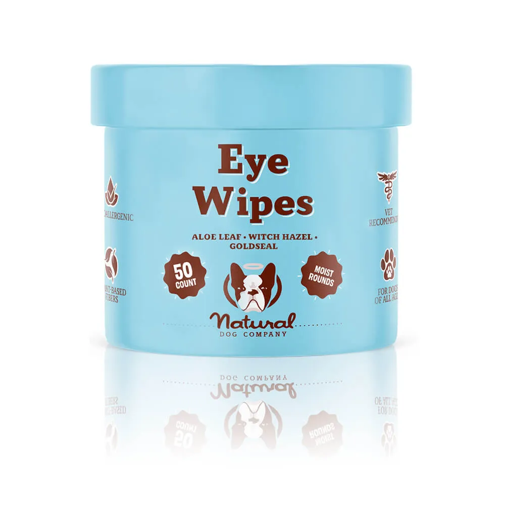 Natural Dog Company Eye Soother Wipes - Wholesale