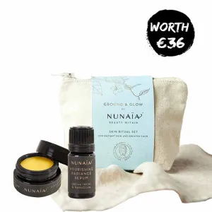 Nunaia Ground & Glow Mini Ritual Gift Set