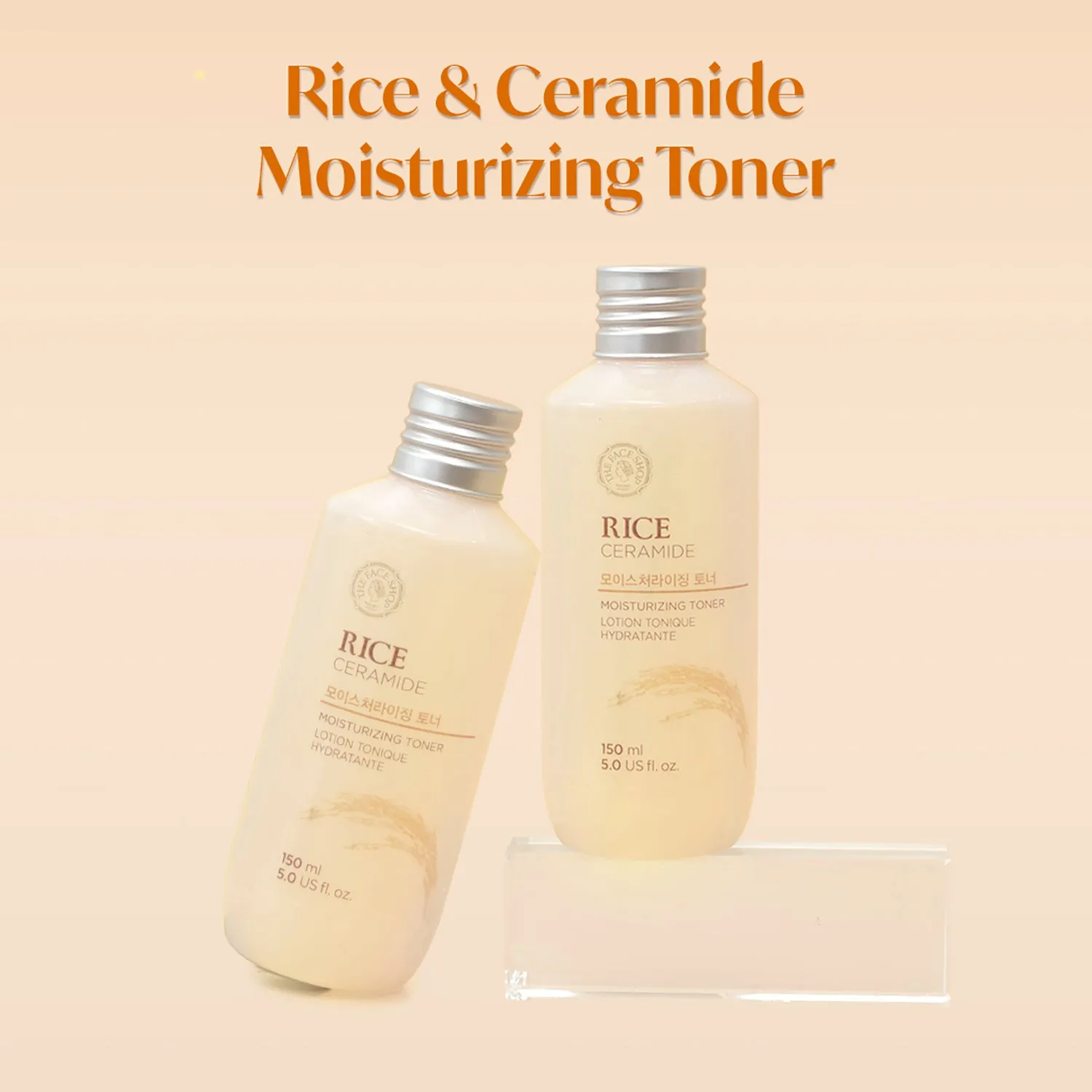 Rice & Ceramide Moisturizing Toner 150ml