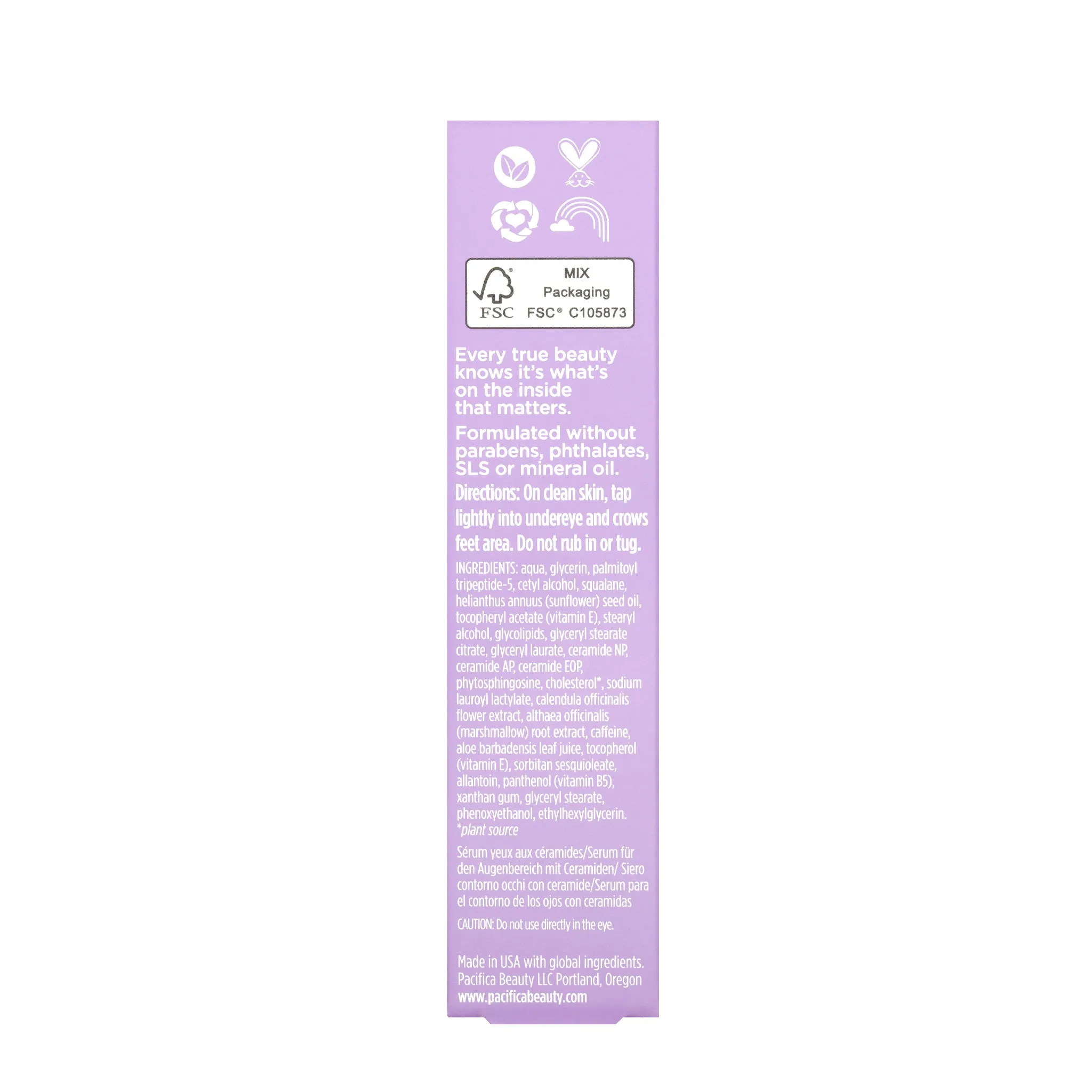 Vegan Ceramide Barrier Eye Cream